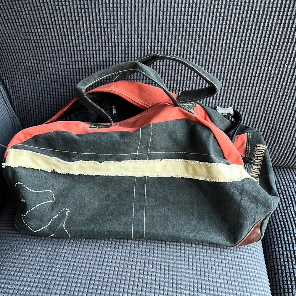 True religion overnight bag